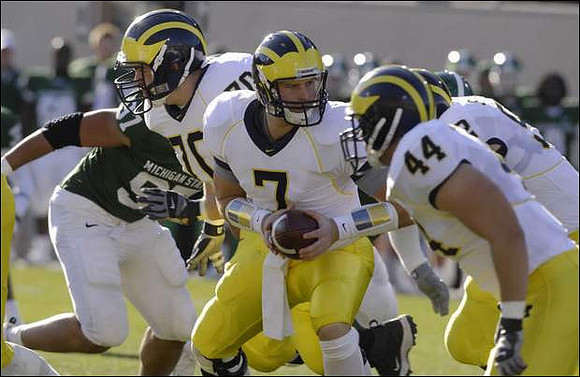 Chad Henne, Mark Moundros, Jeremy Ciulla, and Stephen Schilling