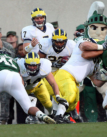 Michael Hart, Chad Henne, Mark Moundros, and Justin Boren