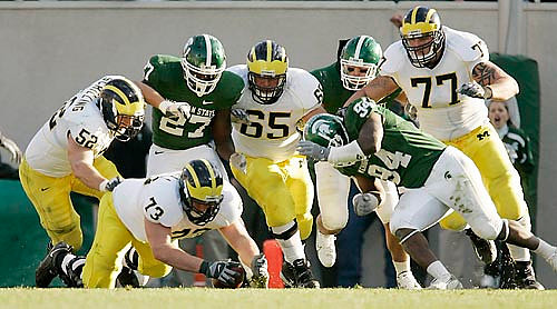Alex Mitchell, Stephen Schilling, Justin Boren, and Jake Long