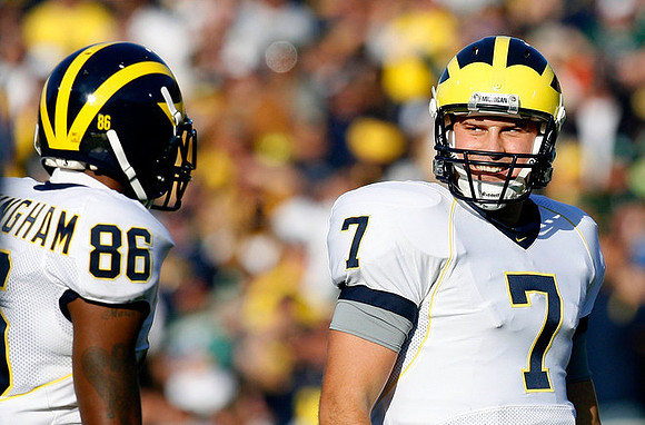 Chad Henne and Mario Manningham