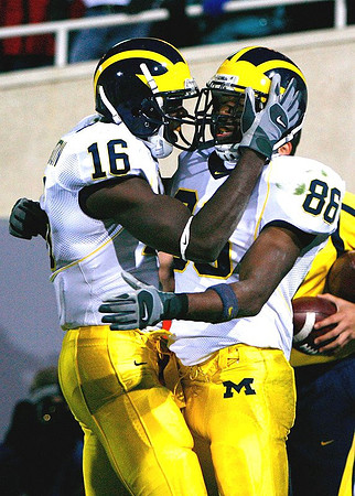Adrian Arrington and Mario Manningham