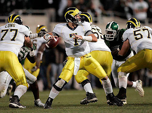 Chad Henne, Jake Long, Justin Boren, and Adam Kraus