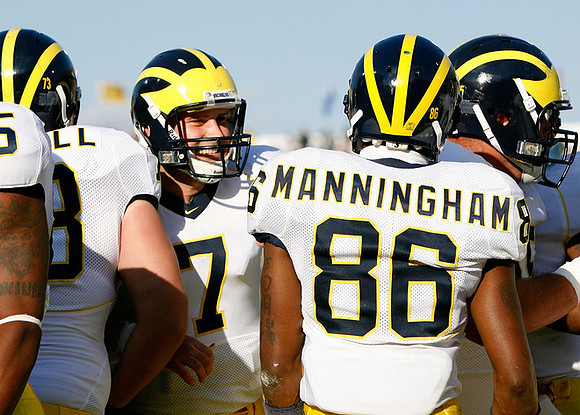 Chad Henne and Mario Manningham