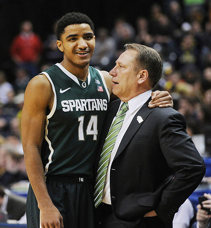 Michigan State Head Coach Tom Izzo
