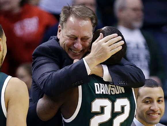 Michigan State Head Coach Tom Izzo