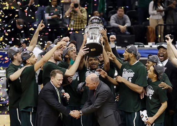 Michigan State Head Coach Tom Izzo