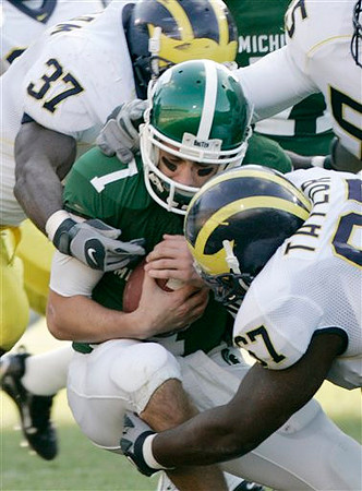 Terrance Taylor, Chris Graham, and Brandon Graham