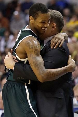 Michigan State Head Coach Tom Izzo