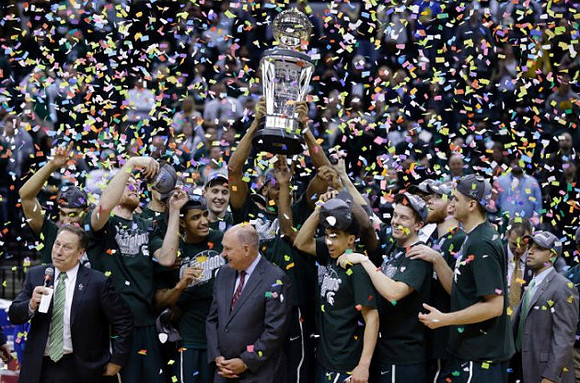 Michigan State Head Coach Tom Izzo