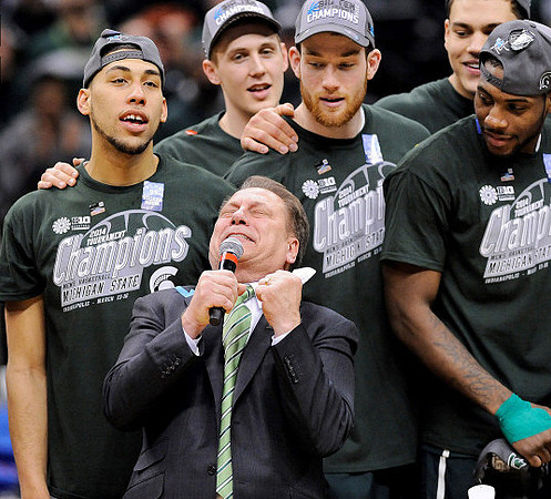 Michigan State Head Coach Tom Izzo