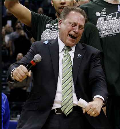 Michigan State Head Coach Tom Izzo
