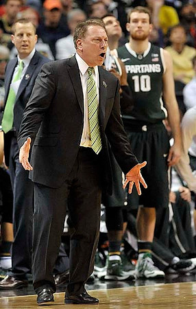 Michigan State Head Coach Tom Izzo