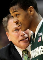 Michigan State Head Coach Tom Izzo