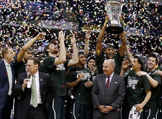 Michigan State Head Coach Tom Izzo
