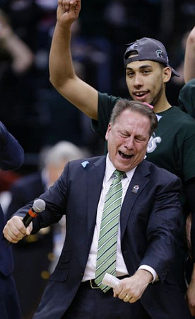 Michigan State Head Coach Tom Izzo