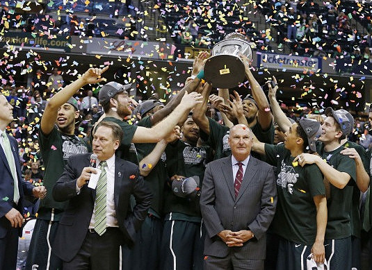 Michigan State Head Coach Tom Izzo