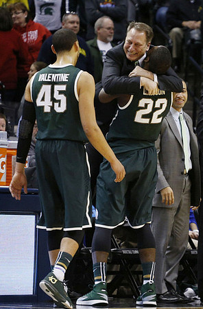 Michigan State Head Coach Tom Izzo