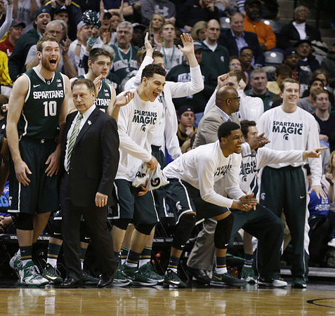 Michigan State Head Coach Tom Izzo
