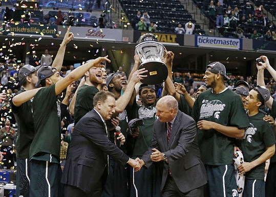 Michigan State Head Coach Tom Izzo