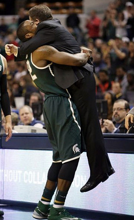 Michigan State Head Coach Tom Izzo