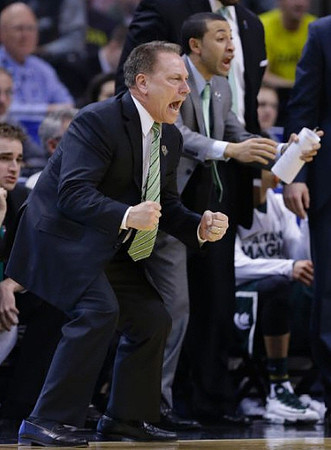 Michigan State Head Coach Tom Izzo