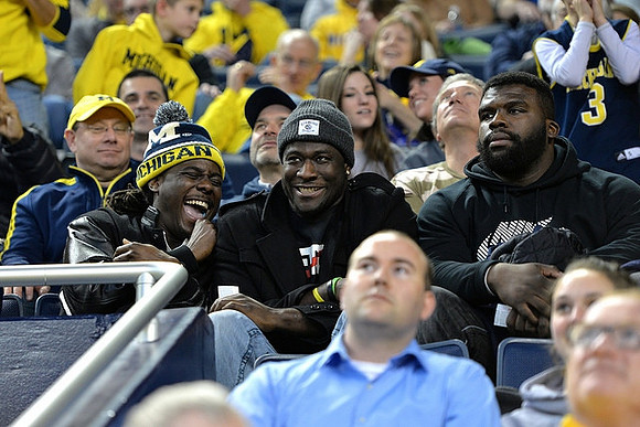 Denard Robinson and Devin Gardner
