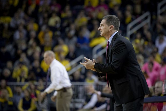 Maryland Head Coach Mark Turgeon