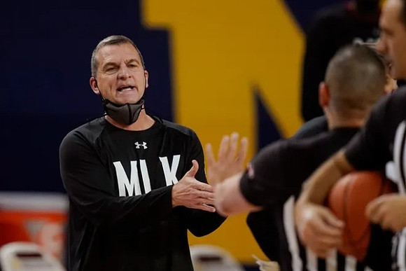 Maryland Head Coach Mark Turgeon