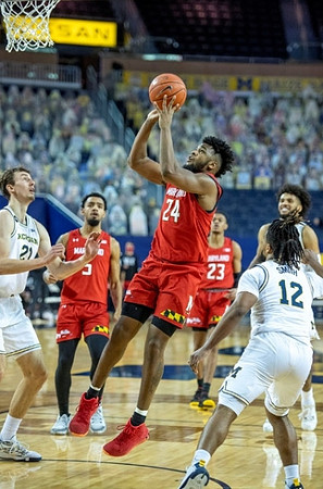 Franz Wagner (21), Mike Smith (12), and Isaiah Livers (2)