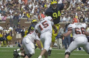 Eric Wilson (94) and Shantee Orr (53