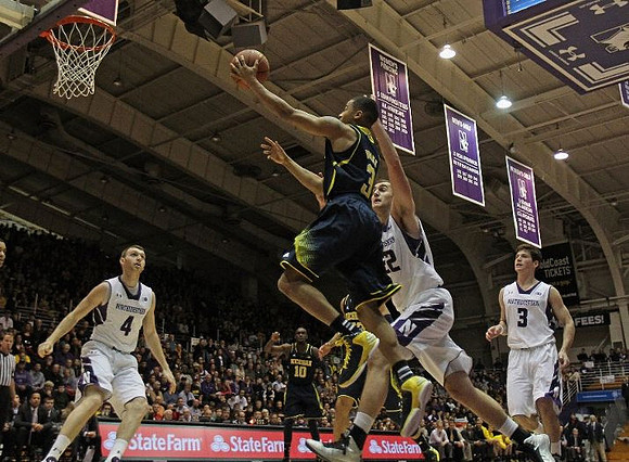 Trey Burke (3) and Tim Hardaway Jr. (10)