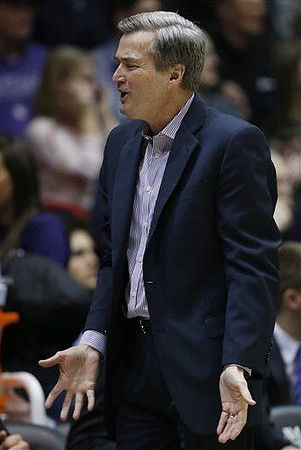 Northwestern Head Coach Bill Carmody