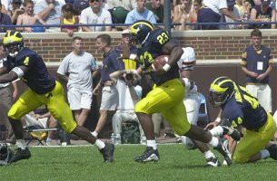 Chris Perry (23), Marquise Walker (4), and Dave Armstrong (44)