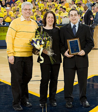 Last game at Crisler Arena Senior  Honoree