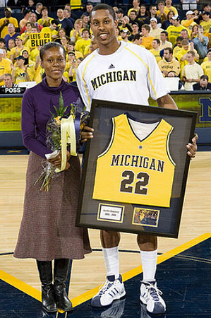 Jevohn Shepherd (22) - Last Game at Crisler Arena Senior Honoree