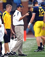 Lloyd Carr and David Cone