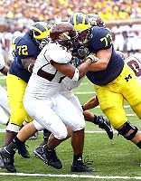 Rueben Riley Jr. and Alex Mitchell