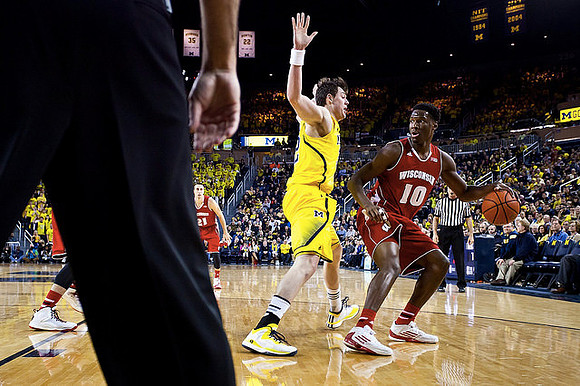 Zak Irvin (21), Ricky Doyle (32), Muhammad-Ali Abdur-Rahkman (12), and Kameron Chatman (3)