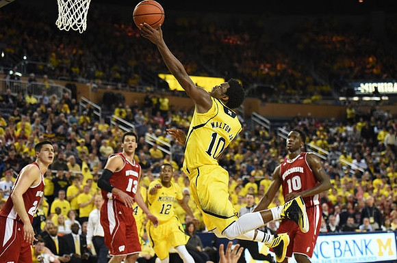 Derrick Walton Jr. (10) and Muhammad-Ali Abdur-Rahkman (12)