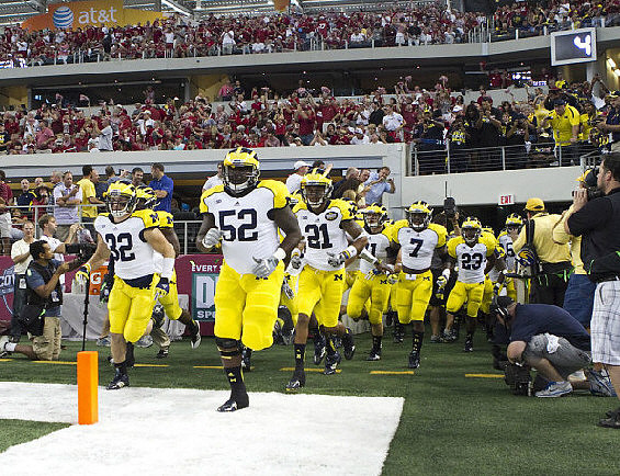Jordan Kovacs (32), Ricky Barnum (52), Roy Roundtree (21), Brandin Hawthorne (7), and Floyd Simmons (23)