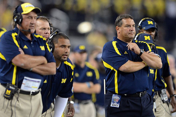 Greg Mattison and Brady Hoke