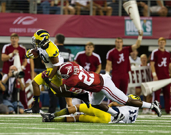 Jeremy Gallon (10) and Jeremy Jackson (17)