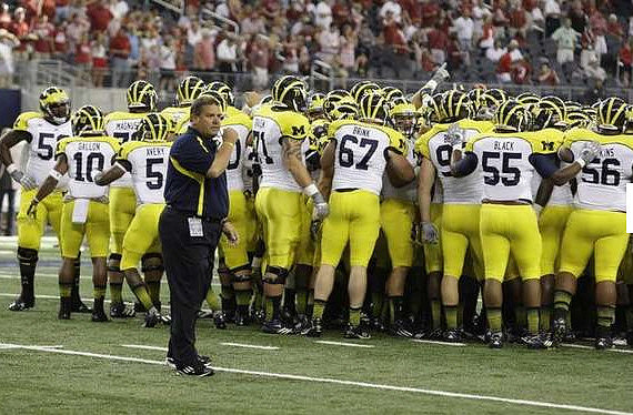 Brady Hoke and Michigan Team