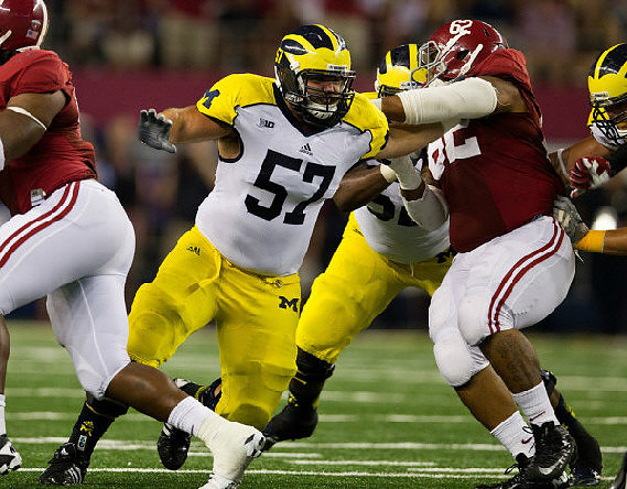 Elliott Mealer (57) and Patrick Omameh (65)