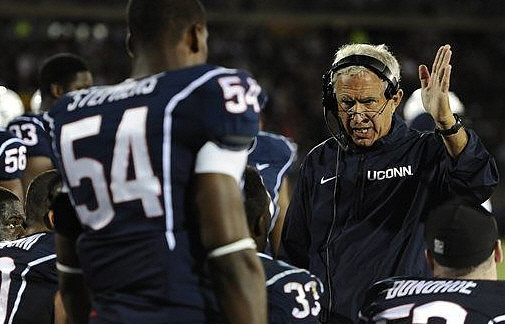 Connecticut Head Coach Paul Pasqualoni