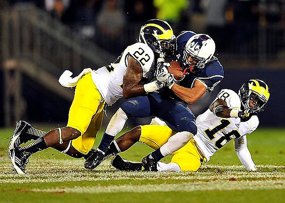 Jarrod Wilson (22) and Blake Countess (18)