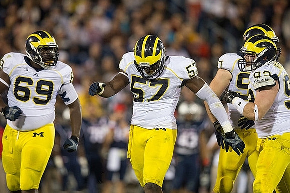Willie Henry (69), Frank Clark (57), Brennen Beyer (97), and Keith Heitzman (92)