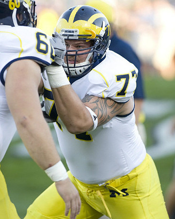 Jack Miller (60) and Taylor Lewan (77)