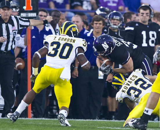 Thomas Gordon (30) and Jordan Kovacs (32)