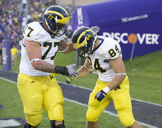 Taylor Lewan (77) and Steve Watson (84)
